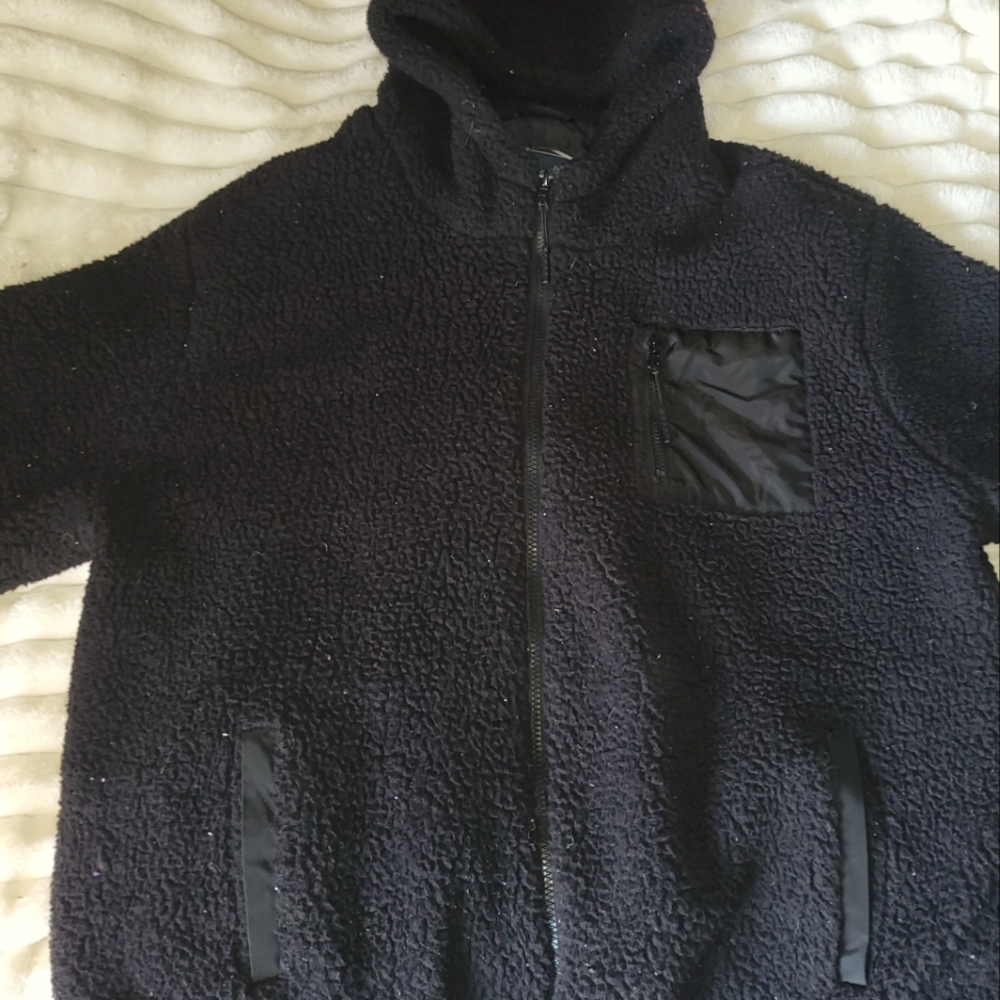 Women's Black Fleece Jacket